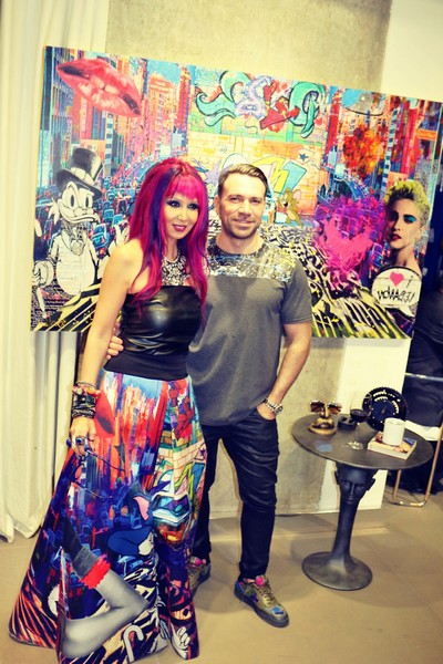 Suzi in Beirut at Vick Vanlian Showroom